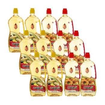  ذرت کانولا و روغن مخصوص سرخ کنجد کارمیسن - 920 میلی لیتر مجموعه 12 عددی6362bf3185ada14990